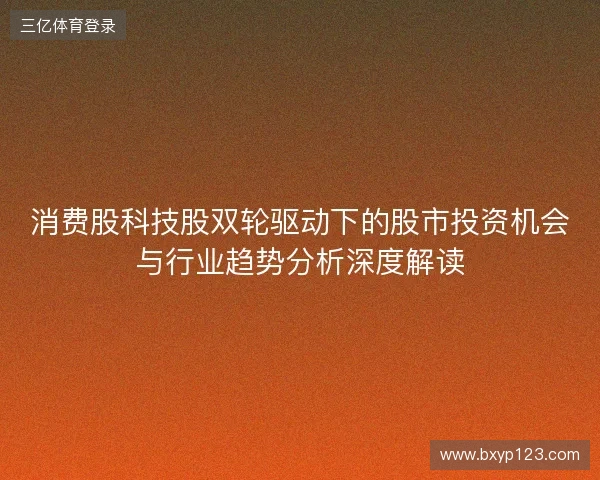 消费股科技股双轮驱动下的股市投资机会与行业趋势分析深度解读